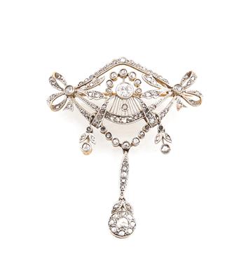 Diamantanhänger zus. ca. 2 ct - Exquisite jewellery