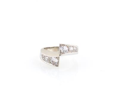 Diamantring zus. ca. 1,55 ct - Exkluzivní šperky