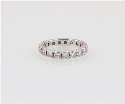 Brillant Memoryring zus. ca. 2,20 ct - Exquisite jewellery