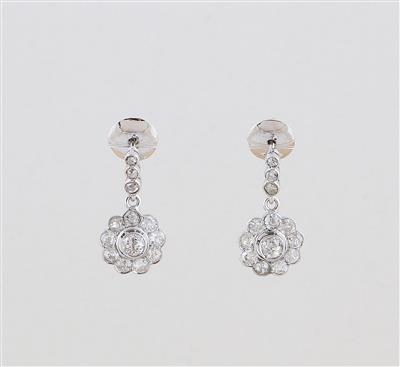 Diamant Ohrgehänge zus. ca. 2,40 ct - Exkluzivní šperky