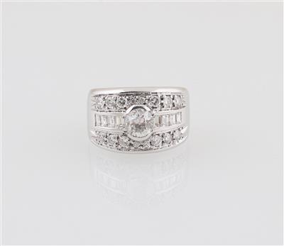 Diamantring zus. ca. 1,60 ct - Exquisite jewellery