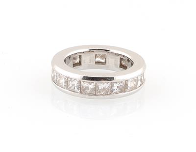 Diamant Memoryring zus. 5,23 ct - Exquisite jewellery