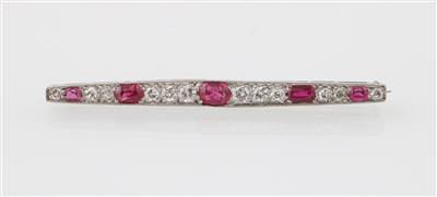 Diamant Rubinbrosche - Exkluzivní šperky