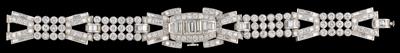 Diamant Schmuckarmbanduhr zus. ca. 12 ct - Erlesener Schmuck