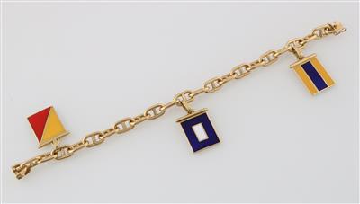 Bettelarmband mit Signalflaggen - Exquisite jewellery