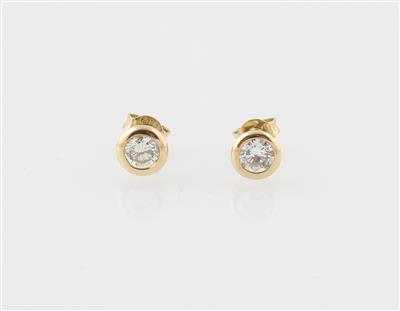 Brillant Ohrstecker zus. ca. 0,68 ct - Exquisite jewellery