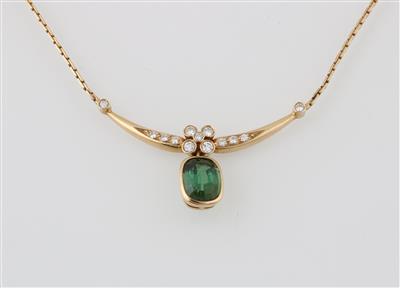 Brillant Turmalin Collier - Exkluzivní šperky