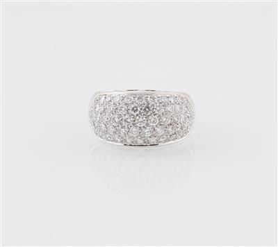 Brillantring zus. ca. 1,80 ct - Erlesener Schmuck