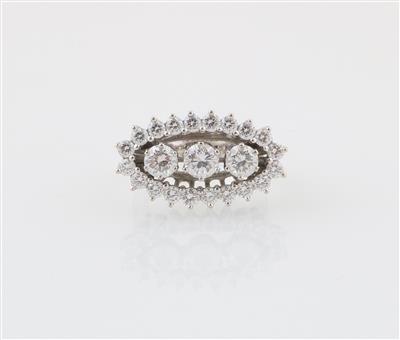 Brillantring zus. ca. 2,20 ct - Exquisite jewellery