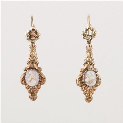 Muschelcamee Ohrgehänge - Exquisite jewellery