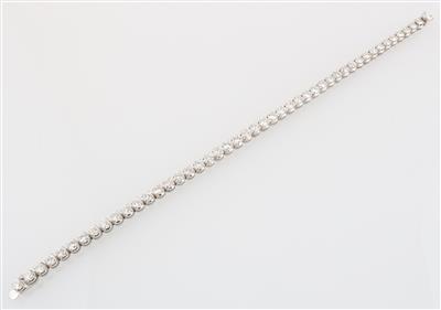Brillantarmband zus. ca. 5,95 ct - Exkluzivní šperky