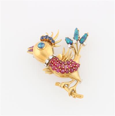 Brosche Vogel - Exkluzivní šperky