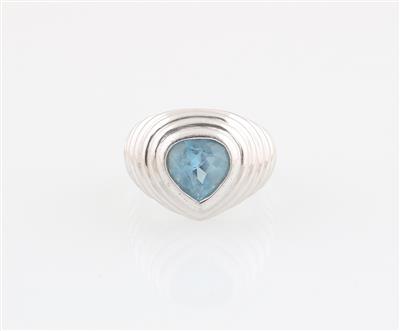 Bulgari Aquamarinring - Exquisite jewellery