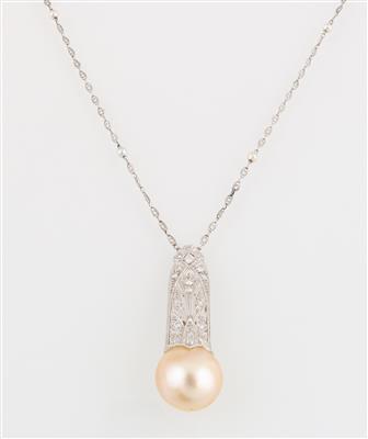 Diamant Kulturperlen Collier - Exquisite jewellery