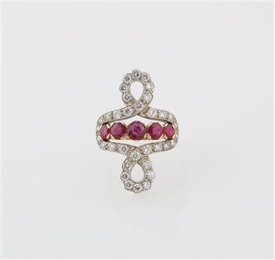 Brillant Rubinring - Exquisite jewellery