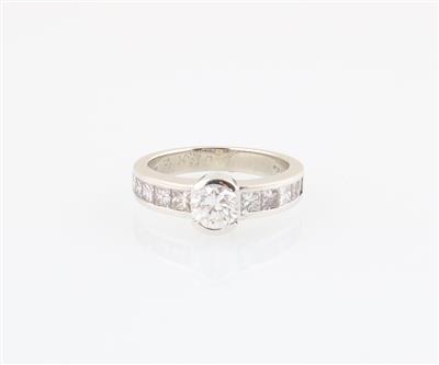 Diamantring zus. ca. 1,20 ct - Erlesener Schmuck