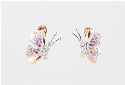 Brillant Ohrringe Schmetterlinge - Exkluzivní šperky