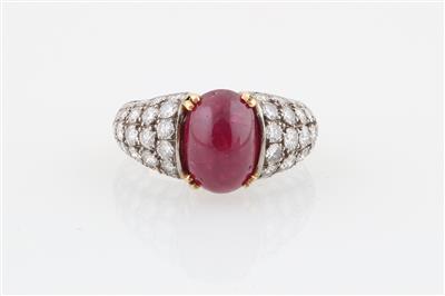 Brillant Rubinring - Exquisite jewellery