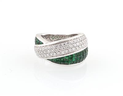 Brillant Tsavorit Ring - Gioielli scelti