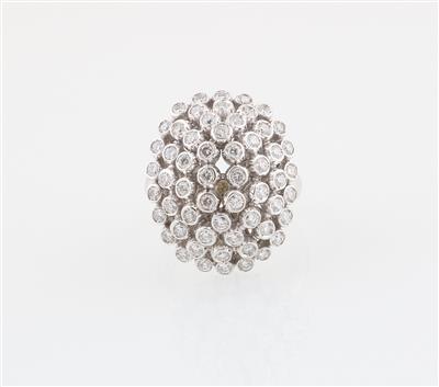 Brillantring zus. ca. 1,45 ct - Erlesener Schmuck