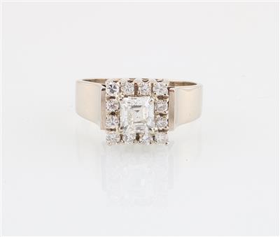 Diamantring zus. ca. 1,10 ct - Erlesener Schmuck