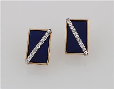 Brillantohrclips zus. ca. 0,80 ct - Exquisite jewellery