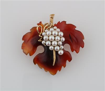 Brosche Ahornblatt - Exquisite jewellery