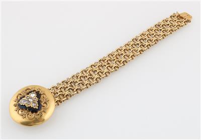 Diamantrauten Brosche Armband Kombination - Gioielli scelti