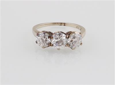 Altschliffbrillant Ring zus. ca. 2,10 ct - Erlesener Schmuck