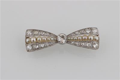 Brillantbrosche zus. ca. 1,60 ct - Erlesener Schmuck