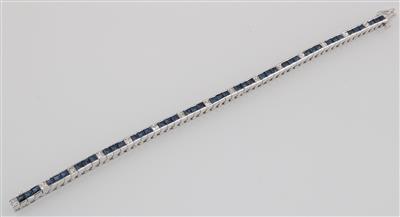 Diamant Saphir Armband - Erlesener Schmuck