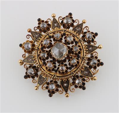 Diamantrauten Brosche zus. ca.2,30 ct - Jewellery