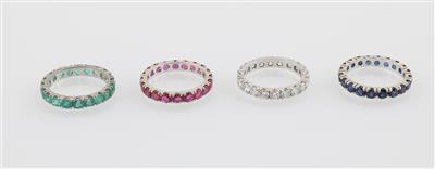 4 Ringe Set - Exquisite jewellery
