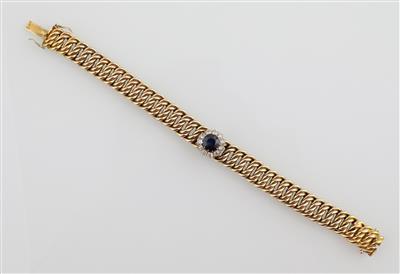 Diamant Saphirarmband - Exkluzivní šperky