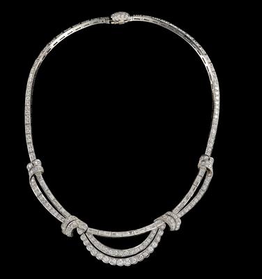 Diamant Collier zus. ca. 12 ct - Gioielli scelti