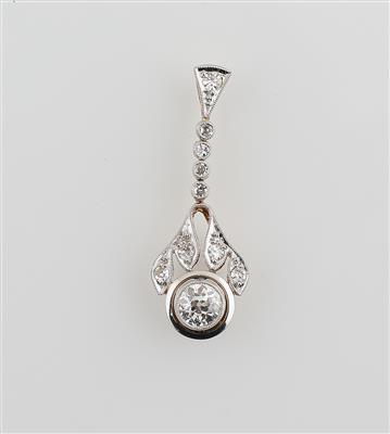 Diamantanhänger zus. ca. 0,75 ct - Exkluzivní šperky