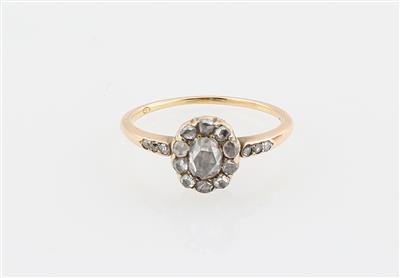 Diamantrautenring zus. ca. 0,40 ct - Exquisite jewellery