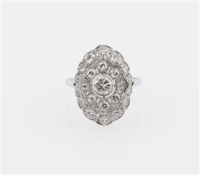 Diamantring zus. ca. 1,30 ct - Gioielli scelti