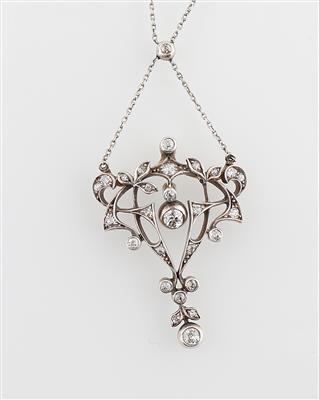 Altschliffdiamant Collier zus. ca. 1 ct - Exquisite jewellery