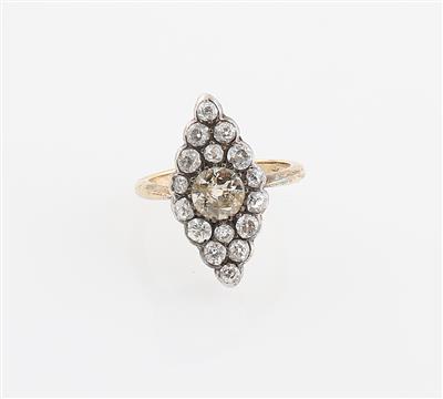 Altschliffdiamantring zus. ca. 1,50 ct - Exquisite jewellery