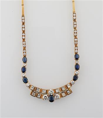 Brillant Saphir Collier - Gioielli scelti