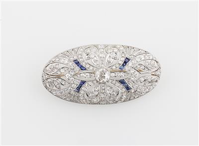 Diamantbrosche zus. ca.2,30 ct - Exquisite jewellery