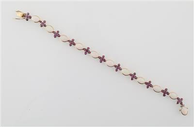 Opal Rubin Armband - Erlesene Juwelen und Exklusive Schreibwaren Weihnachtsauktion