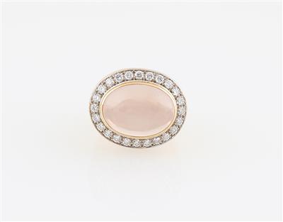 Brillant Mondstein Ring - Exkluzivní šperky