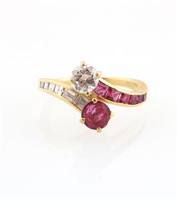 Diamant Rubin Ring - Exquisite jewellery