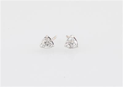 Diamantohrstecker zus. ca. 0,80 ct - Exkluzivní šperky