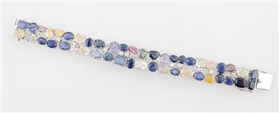 Brillant Farbstein Armband - Exquisite jewellery