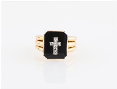 Diamant Onyx Ring - Exkluzivní šperky