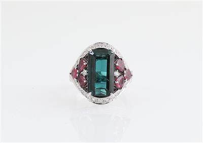 Turmalinring ca. 7,40 ct - Exquisite jewellery