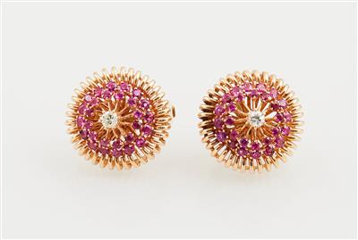 Altschliffbrillant Ohrclips - Exquisite jewellery